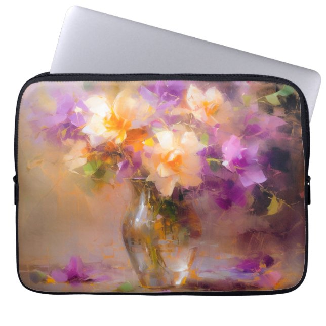 Delikat stillastående liv laptop fodral (Framsidan)