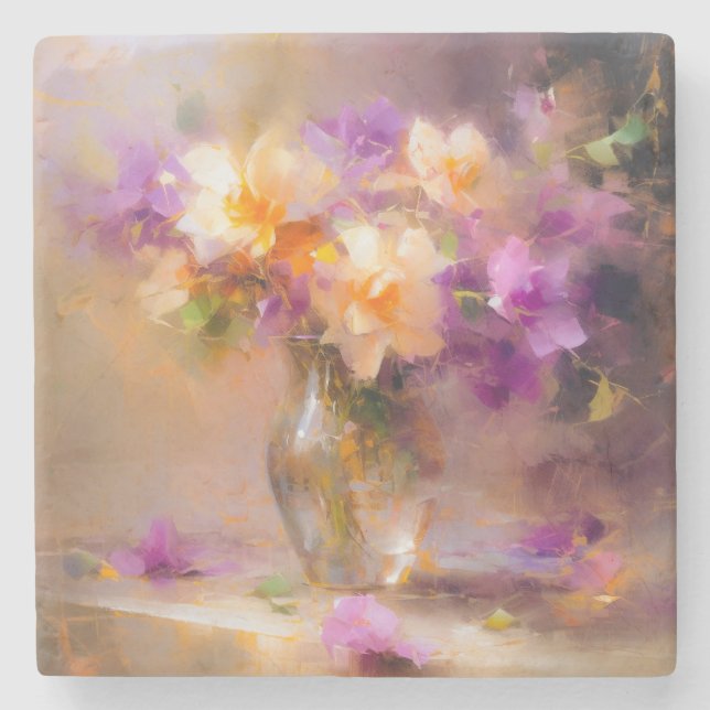 Delikat stillastående liv stenunderlägg (Framsidan)