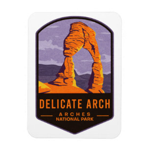 Delikata Arch-nationalparken Magnet