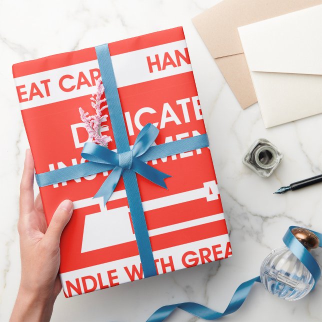 Delikata instrument - tecken presentpapper (Skapare uppladdad)