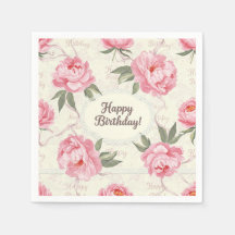 Delikata Peonies Shabby chic, av Natasha Us