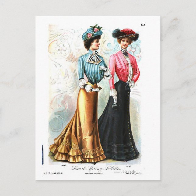 Delineator Retro Mode vykort (6) (Framsida)