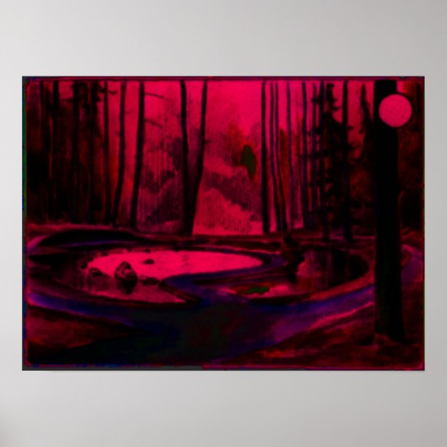 Delirium Pond Poster (Framsidan)
