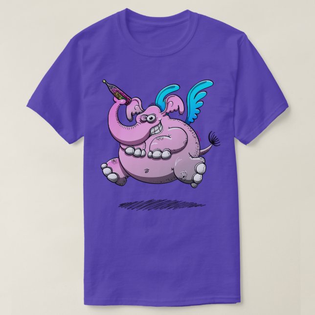 Delirium Tremens Elephant T Shirt (Design framsida)