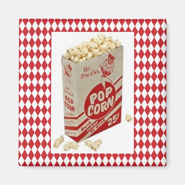 Delish Popcorn Magnet 1950 (Framsidan)