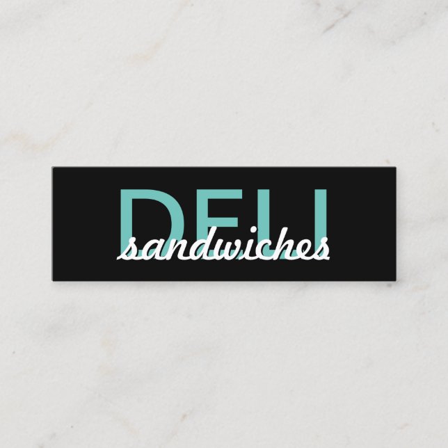 delismackar punchkort lojalitetskort (Framsida)