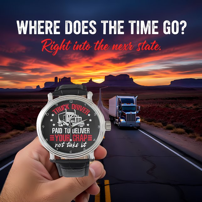 Deliver Your Crape, Not Take It Armbandsur (Skapare uppladdad)