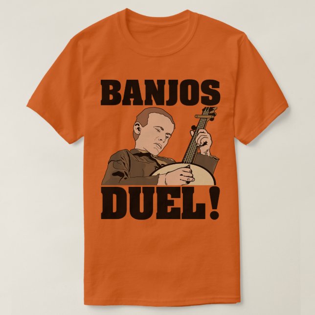 Deliverance Banjos Duel T Shirt (Design framsida)