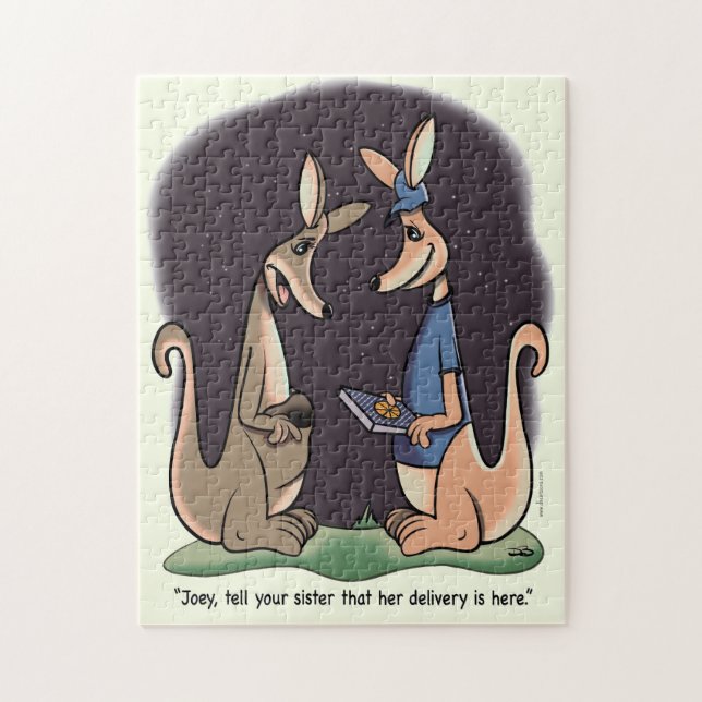 Delivery Jigszawa Puzzle Pussel (Vertikal)