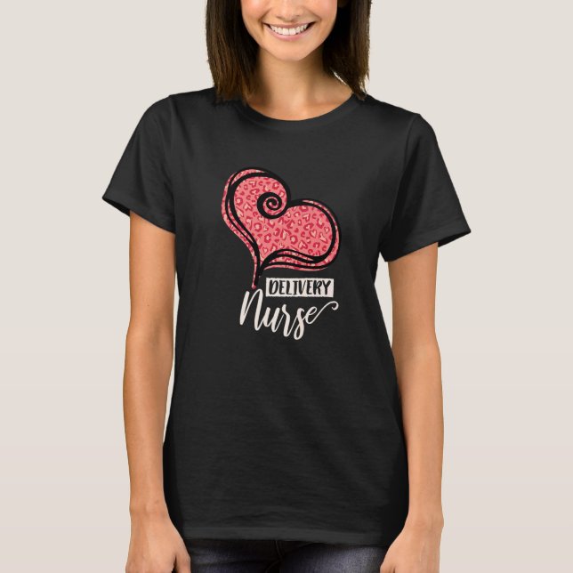 Delivery Nurse LD Nursing and Labor and Delivery N T Shirt (Framsida)