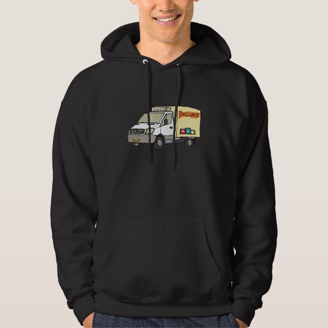 Delivery Van Hoodie (Framsida)
