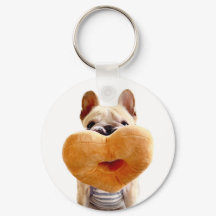 Dell alafrench Heart Donut Keychain!