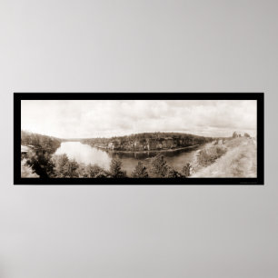 Dell av Wisconsin Photo 1911 Poster