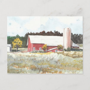 Dell Barn Vykort