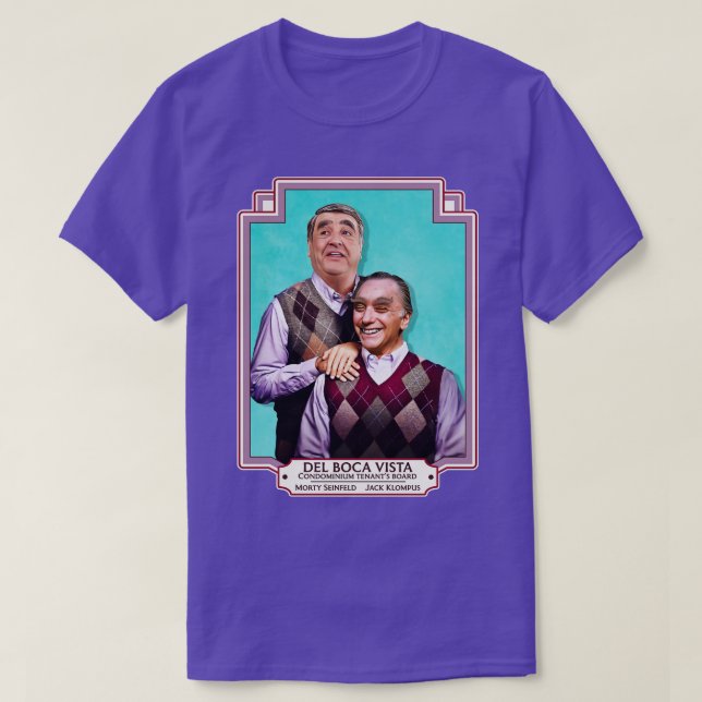 Dell Boca Vista Condo Board Morty och Jack T Shirt (Design framsida)