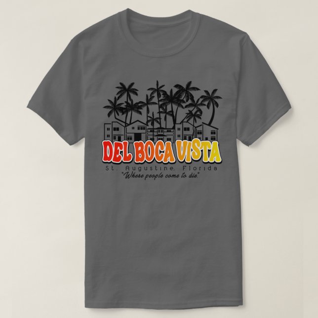 Dell Boca Vista solnedtonad toning T Shirt (Design framsida)