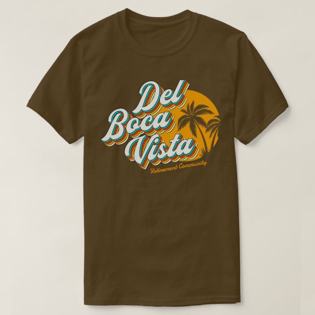Dell Boca Vista TShirt T Shirt (Design framsida)
