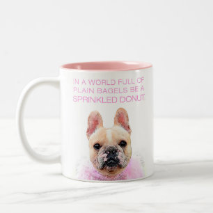 Della Mugg, 11 oz Two-Tone Coffee Mugg