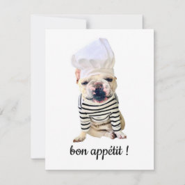 DELLALAFRENCH BON APPETIT! ANTECKNINGSKORT