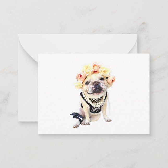 Dellalafrench Note-kort Anteckningskort (Framsida)