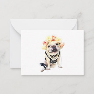 Dellalafrench Note-kort Anteckningskort