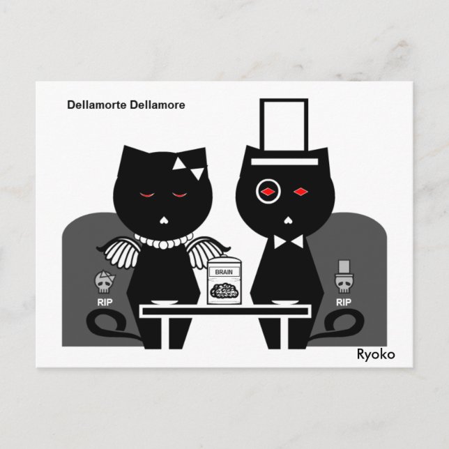 Dellamorte Dellamore vykort (Framsida)