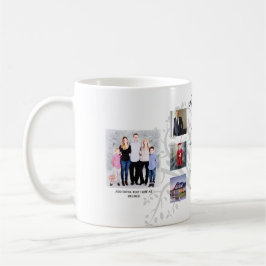 Delmålsdag PHOTO COLLAGE Family Träd Gift Kaffemugg