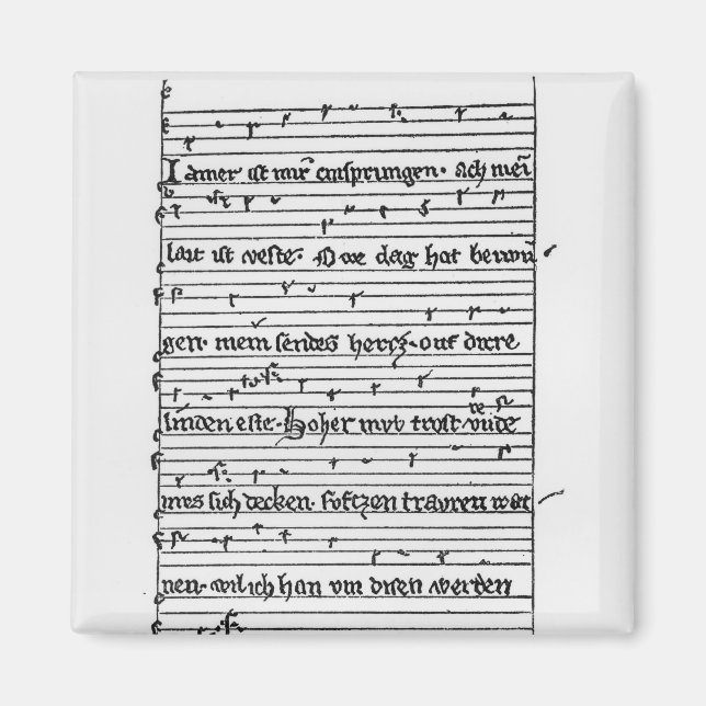 Delning av en dikt magnet (Framsidan)