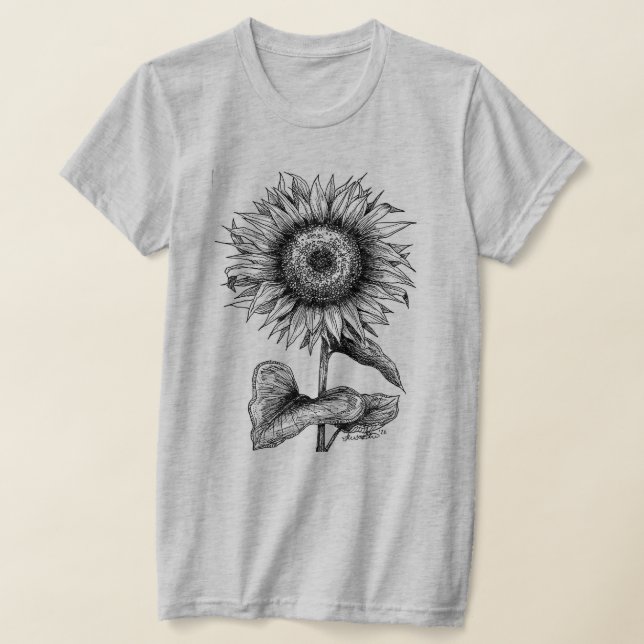 Delning av solskin T-Shirt (Laydown)