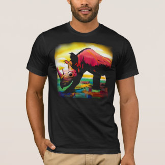 Delnoshörning, delfjäril tee