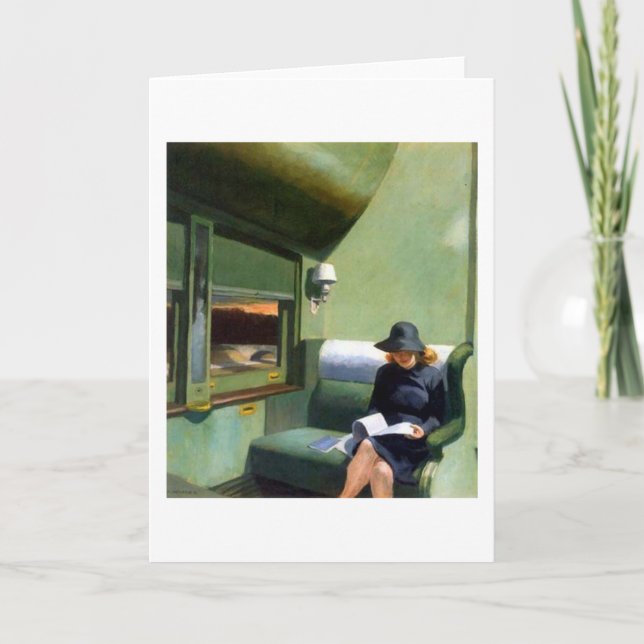 Delområde C Car Edward Hopper Kort (Framsida)