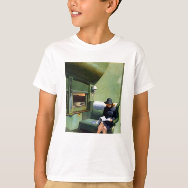 Delområde C Car Edward Hopper T Shirt (Framsida)