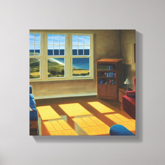 Delområde vid havet 2006 canvastryck (Framsida)