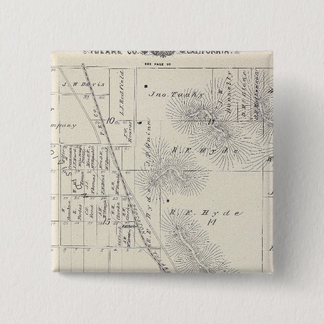 Delområdena Pioneer Land Co Knapp (Framsida)