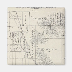 Delområdena Pioneer Land Co Magnet