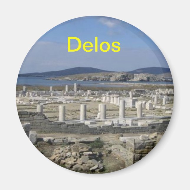 Delos magnet (Framsidan)