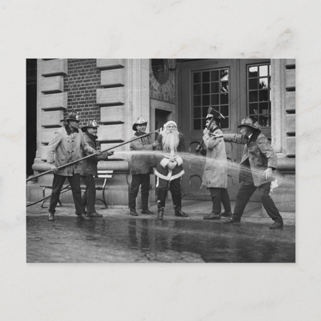 Delousing Jultomten, 1920-talet Helg Vykort (Framsida)