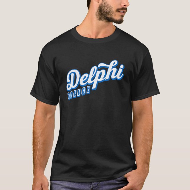 Delphi Greece T Shirt (Framsida)