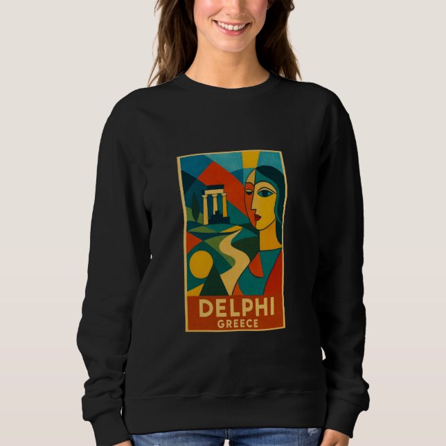 Delphi, Grekland  En del av Unescos världsarv T Shirt (Framsida)