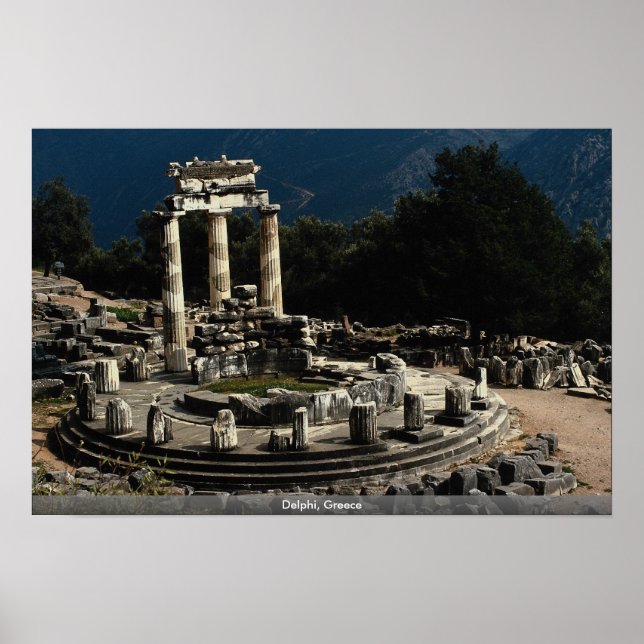 Delphi, Grekland Poster (Framsidan)