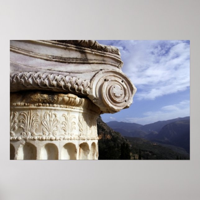 Delphi Temple Poster (Framsidan)