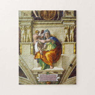 Delphic Sibyl av Michelangelo Pussel