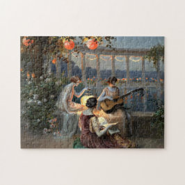 Delphin Enjolras' Les Musiciennes sur la Terrasse Pussel
