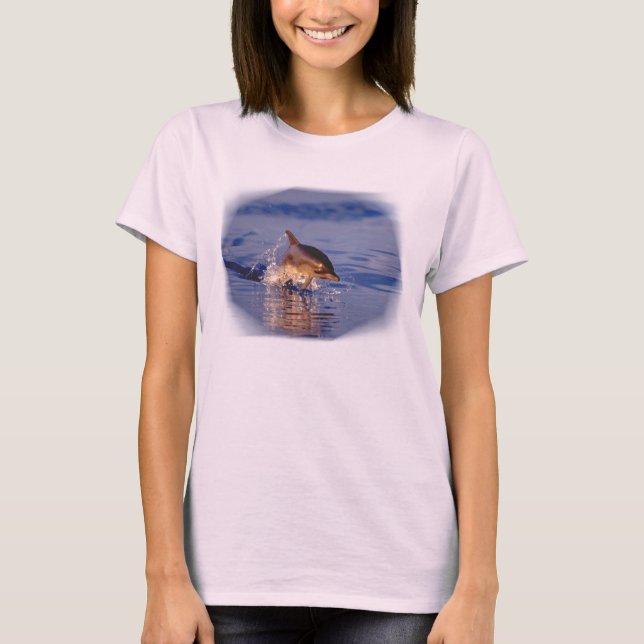 Delphin-hopp T-shirt (Framsida)