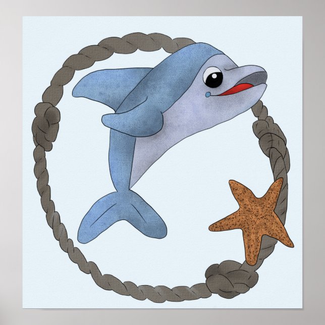 Delphin Poster (Framsidan)