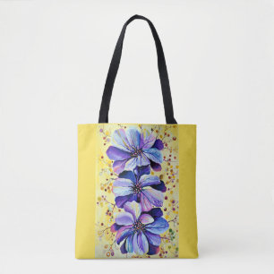 Delphinium-blommor Tygkasse