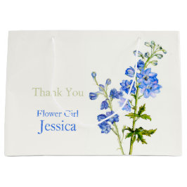 Delphinium bröllop blå blomsterflicka föredrar pre