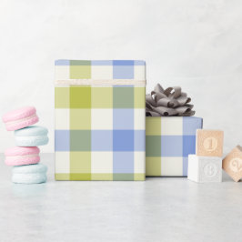 Delphinium Gingham - Inpackningspapper Presentpapper