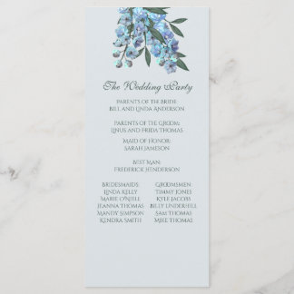 Delphinium-programmet för blå Blommigt Program