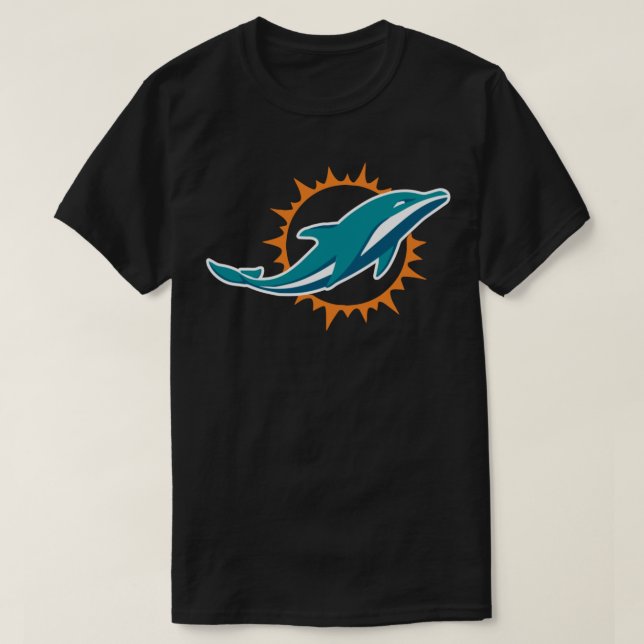 Delphins-miami merch Sticker T Shirt (Design framsida)